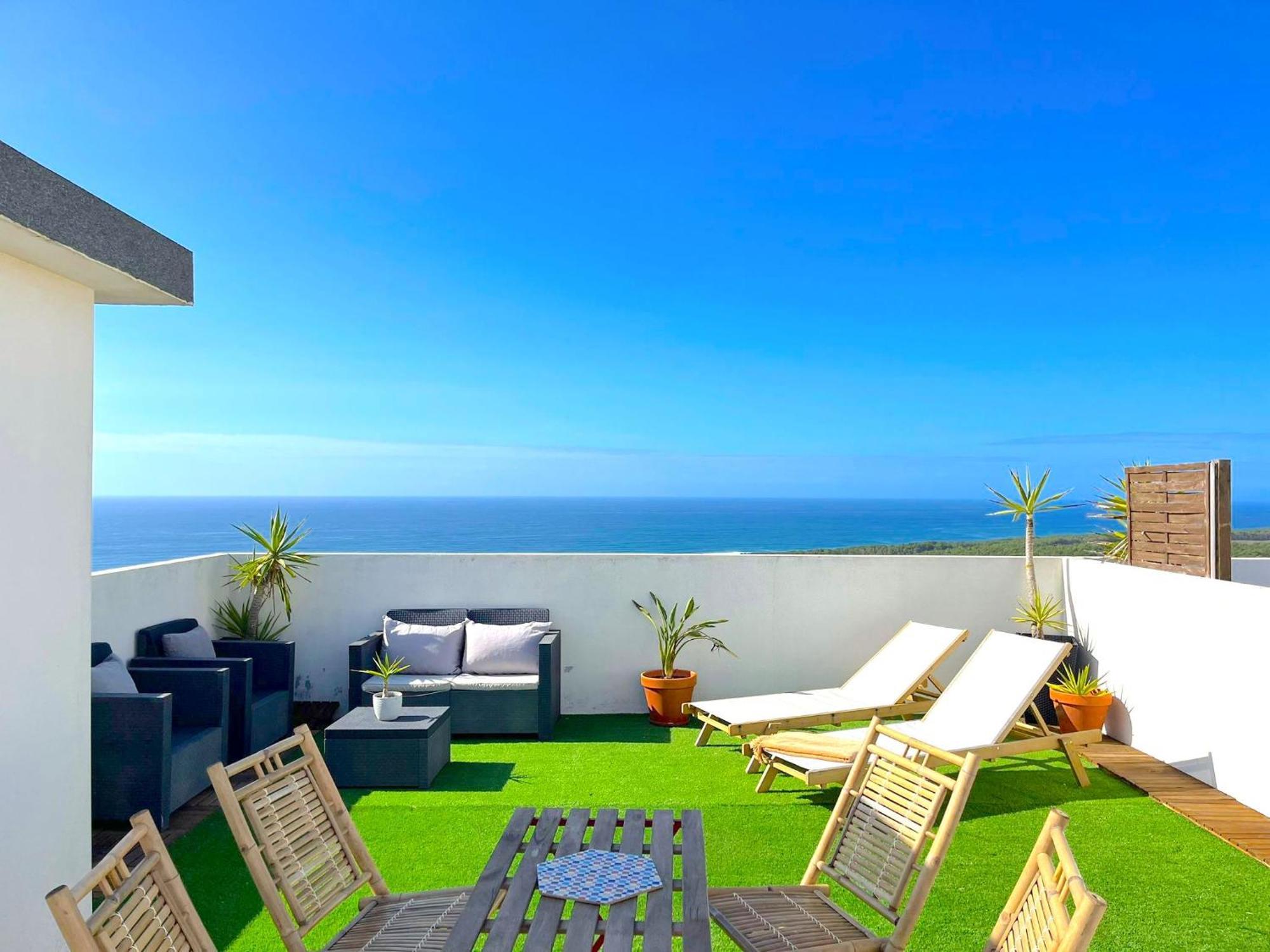 Nazare Boutique W Sea View And Private Rooftop Terace Экстерьер фото
